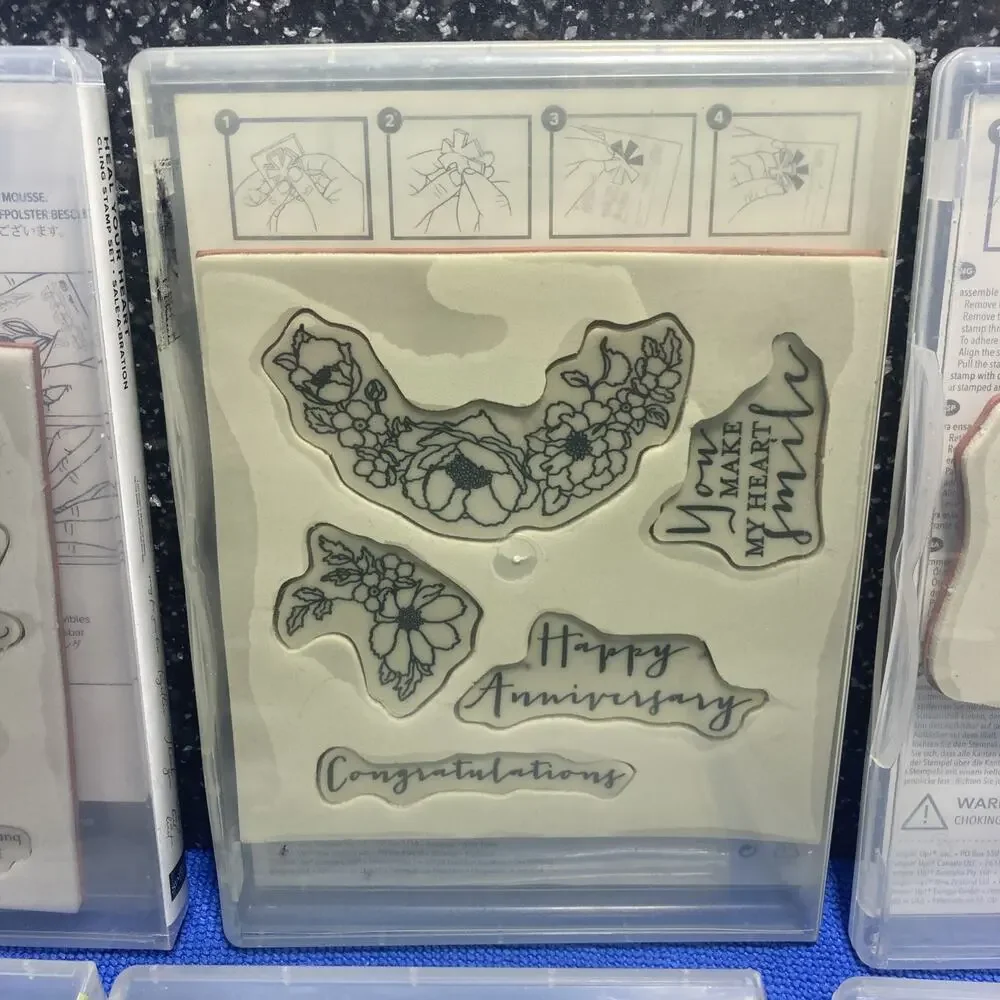 Stampin' Up Lot Of 6 Sale-a-Bration Sets; Whimsical Words And More